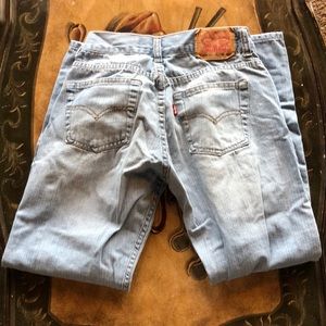 Levi’s 505 Regular light wash Jeans 👖 12 (26x26)